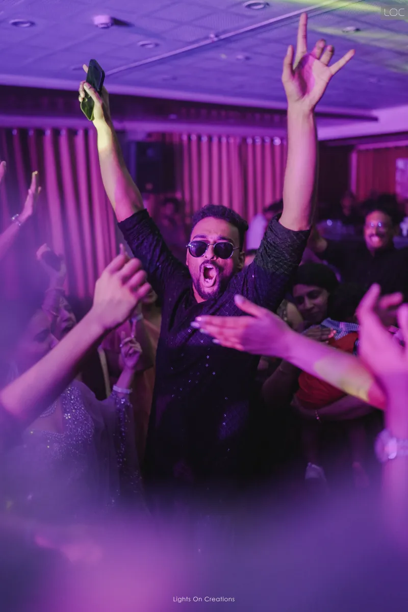 Elegant wedding ceremony